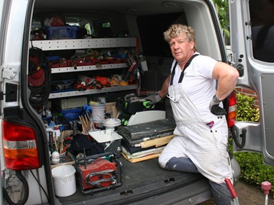 Cees Vermeulen, eigenaar Schildersbedrijf Cornelle